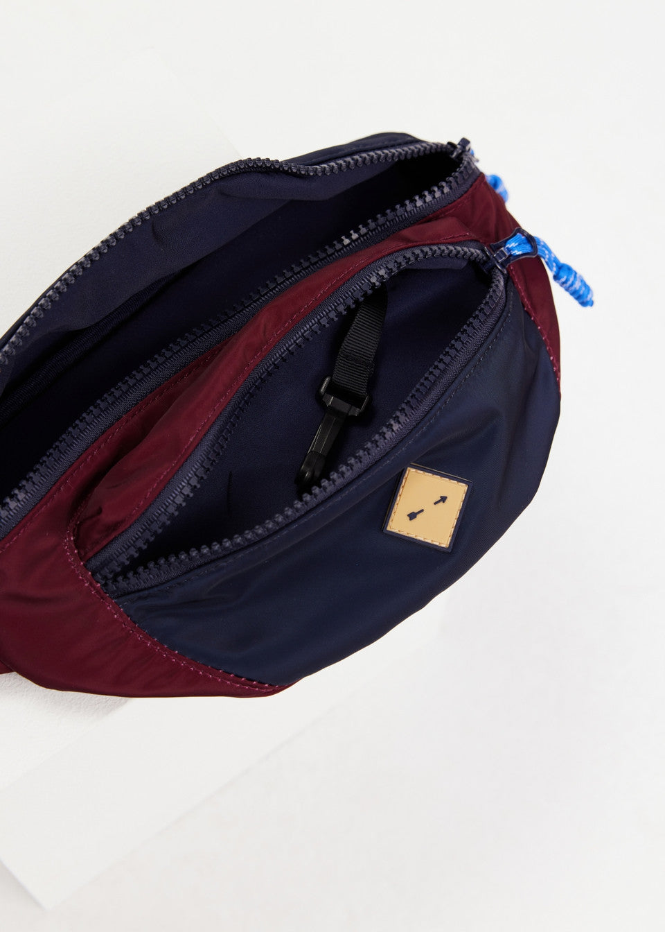 Trail Color Block Bumbag - Bordeaux