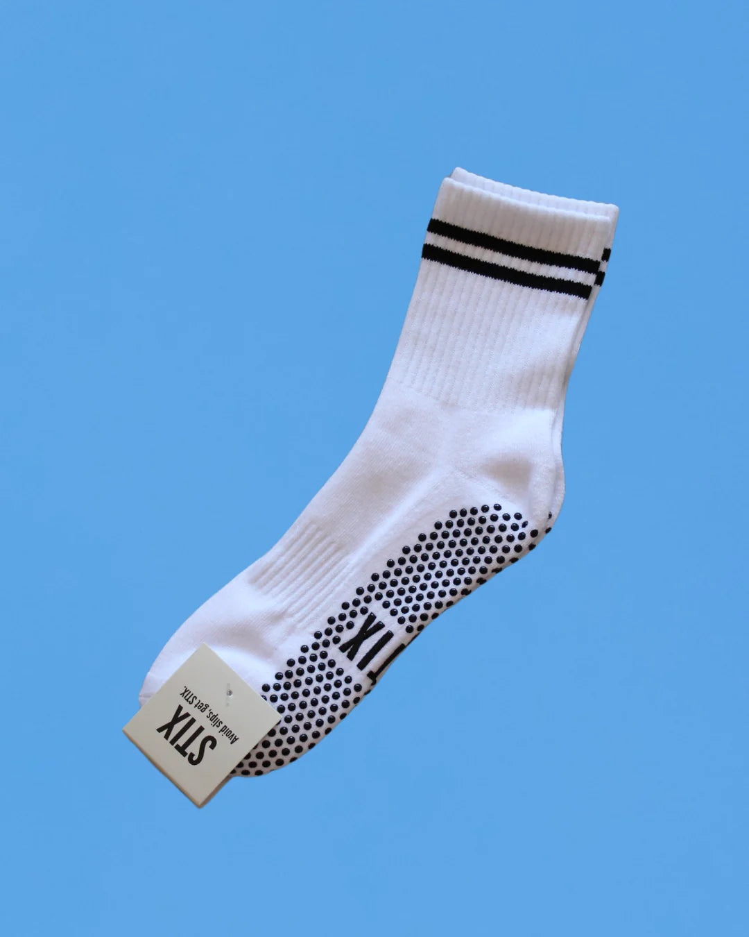 Tube Grip Socks - White/Black