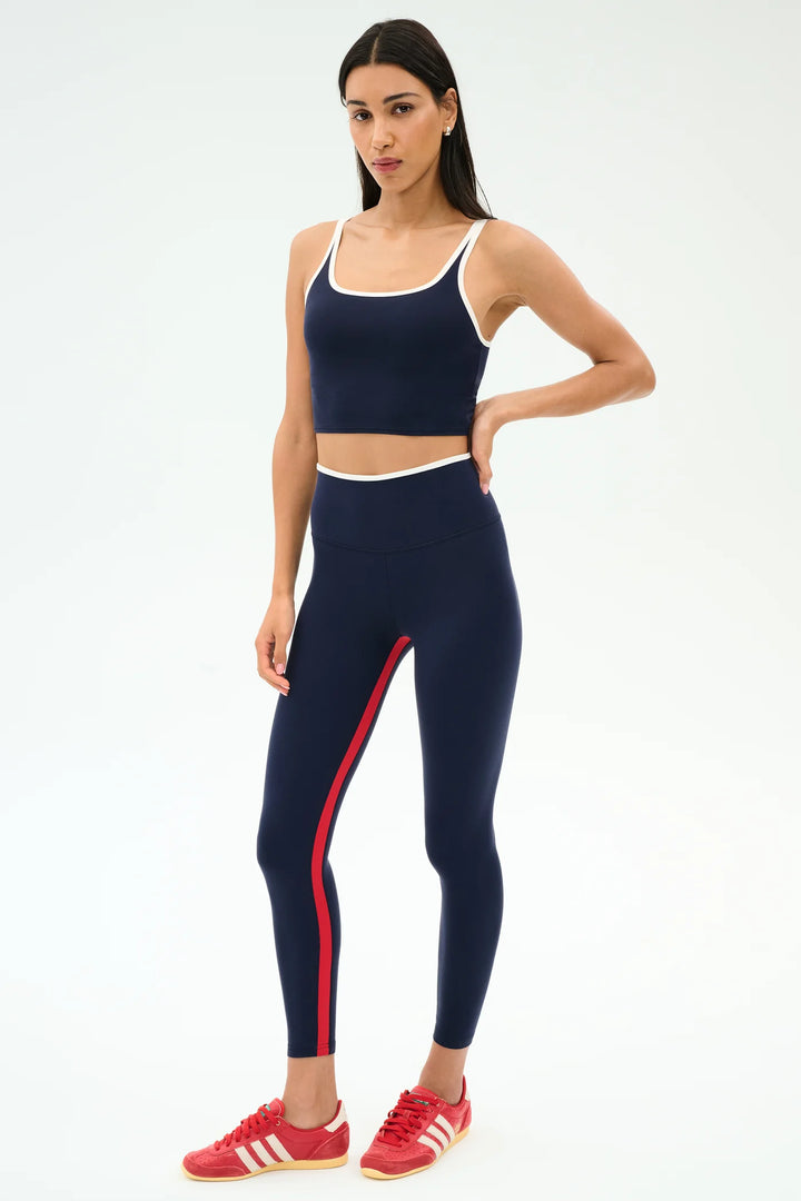 Cait Rigor Bralette - Indigo/White