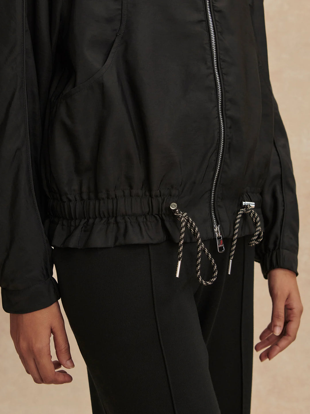 Lotta Blouson Jacket - Black
