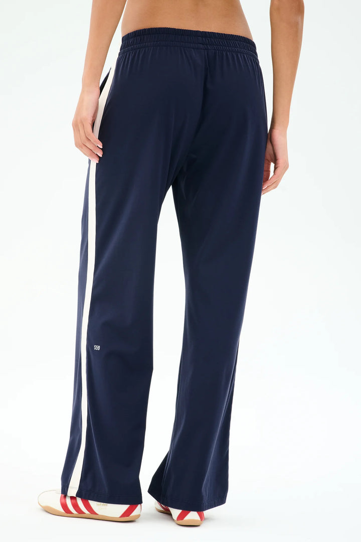 Maxie Rigor Track Pant - Indigo/White