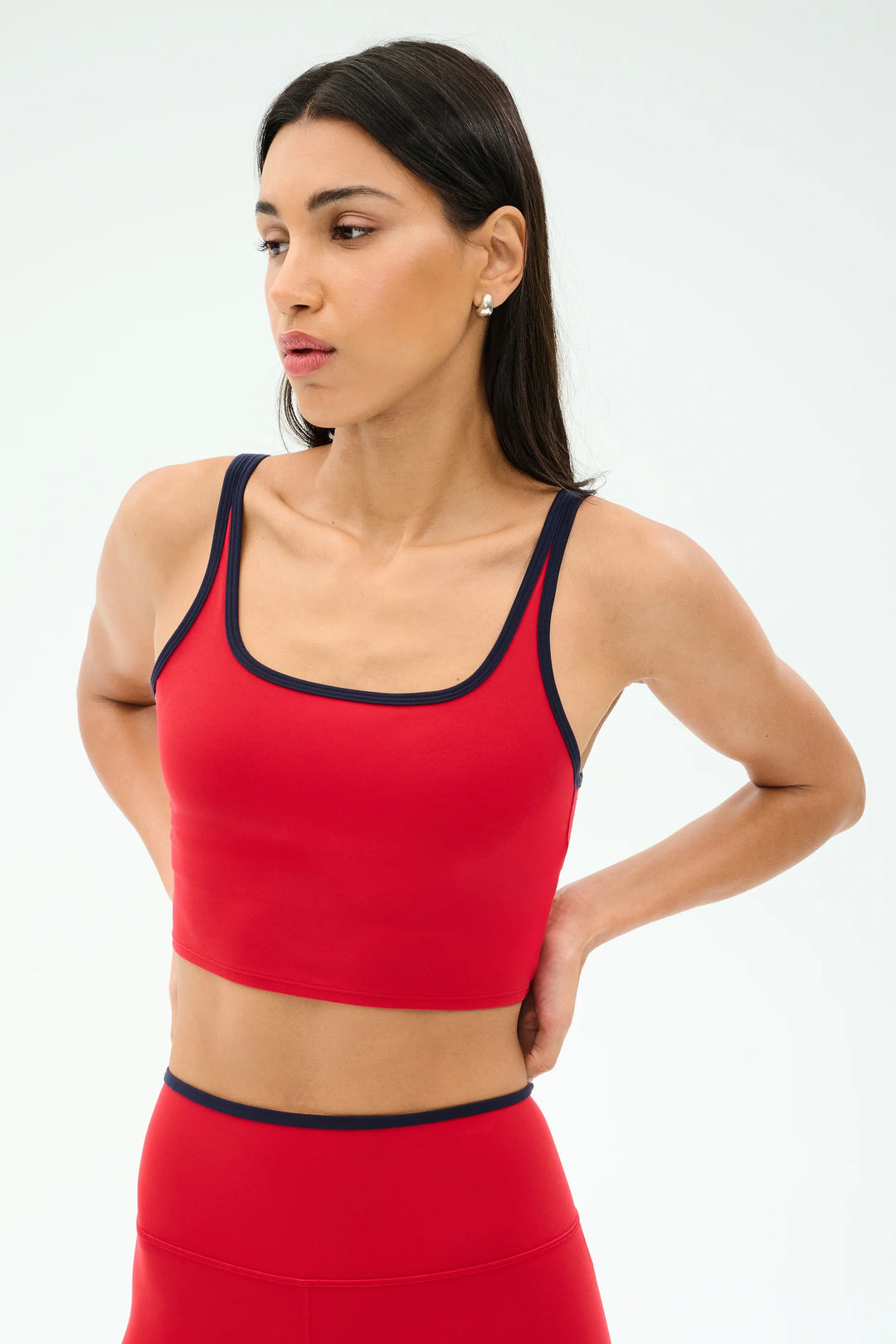 Cait Rigor Bralette - Pirate Red/Indigo
