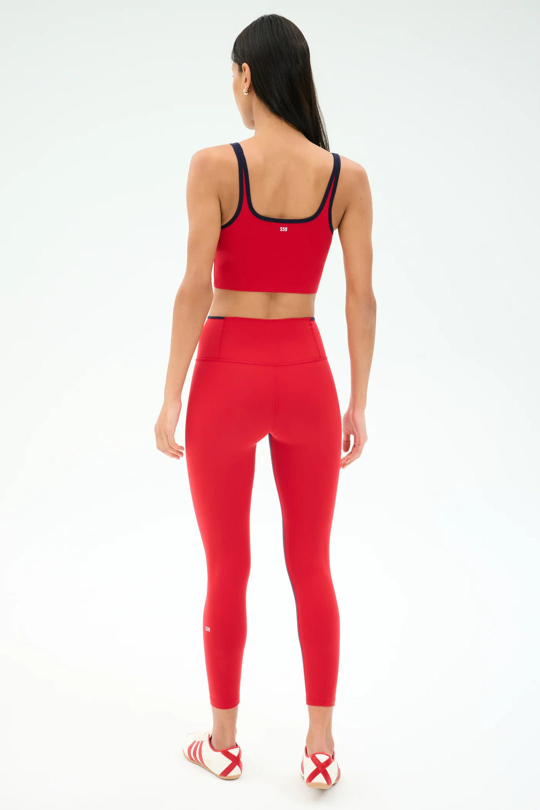 Cait Rigor Bralette - Pirate Red/Indigo