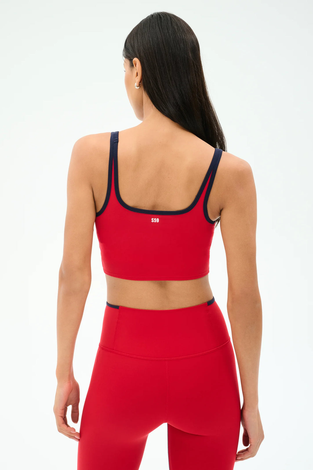 Cait Rigor Bralette - Pirate Red/Indigo