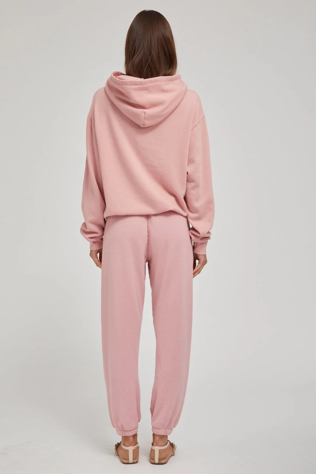 Heart Sweatpant - Camelia (Warm Pink)