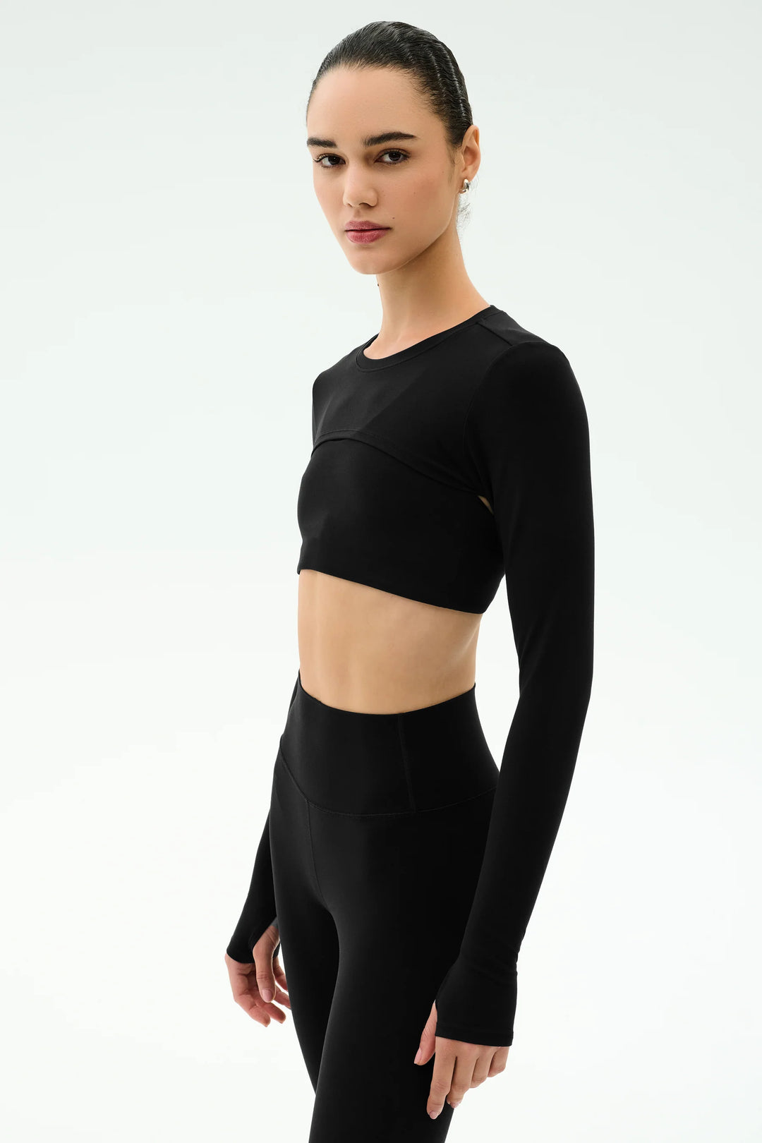 Amelia Airweight Lite Shrug - Black