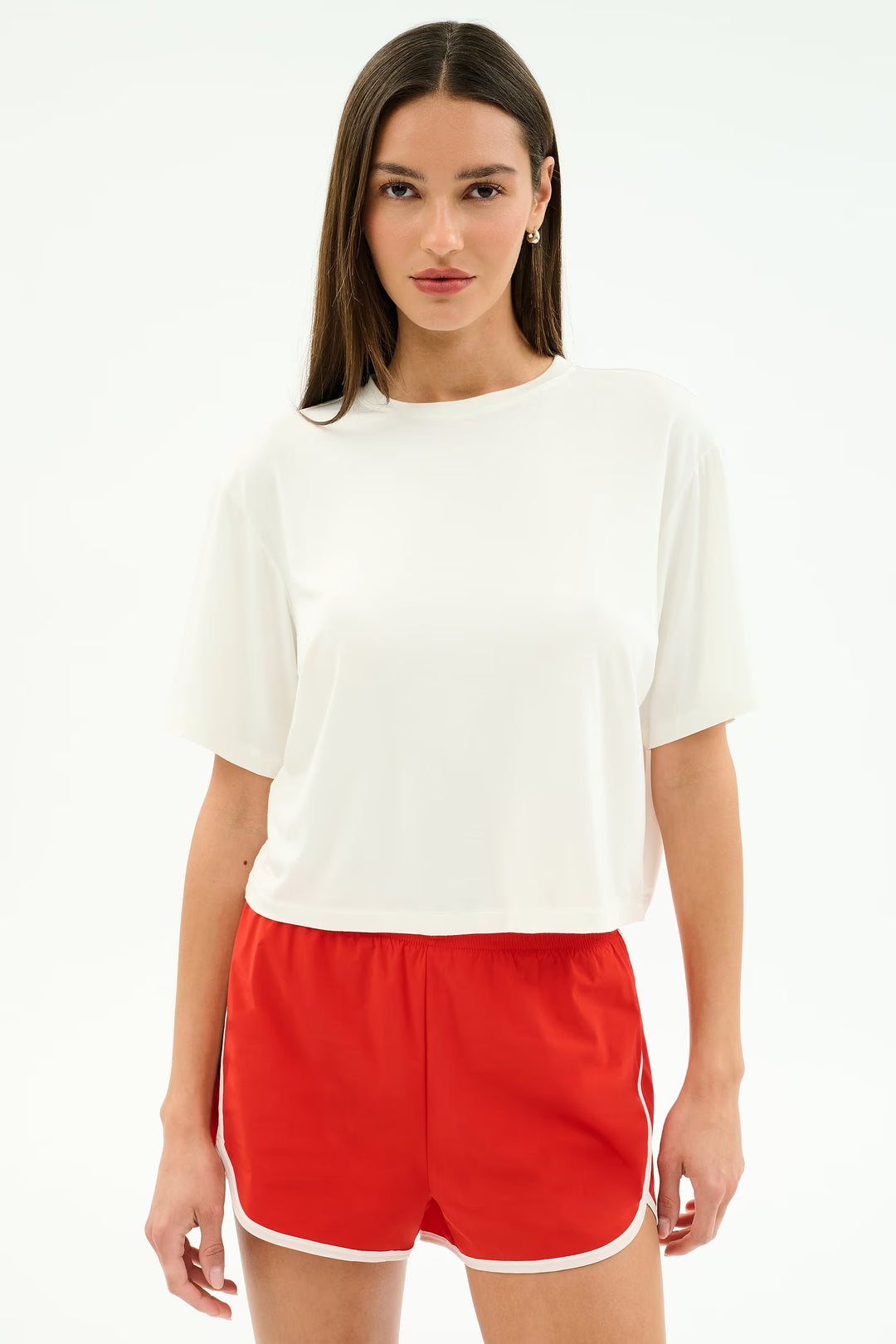 Djuna Oversized Jersey Tee - White