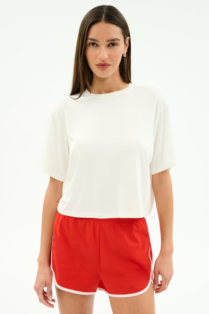 Djuna Oversized Jersey Tee - White