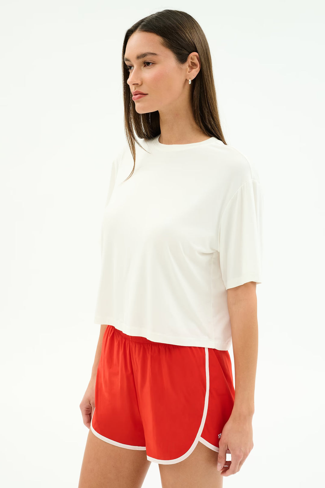 Djuna Oversized Jersey Tee - White