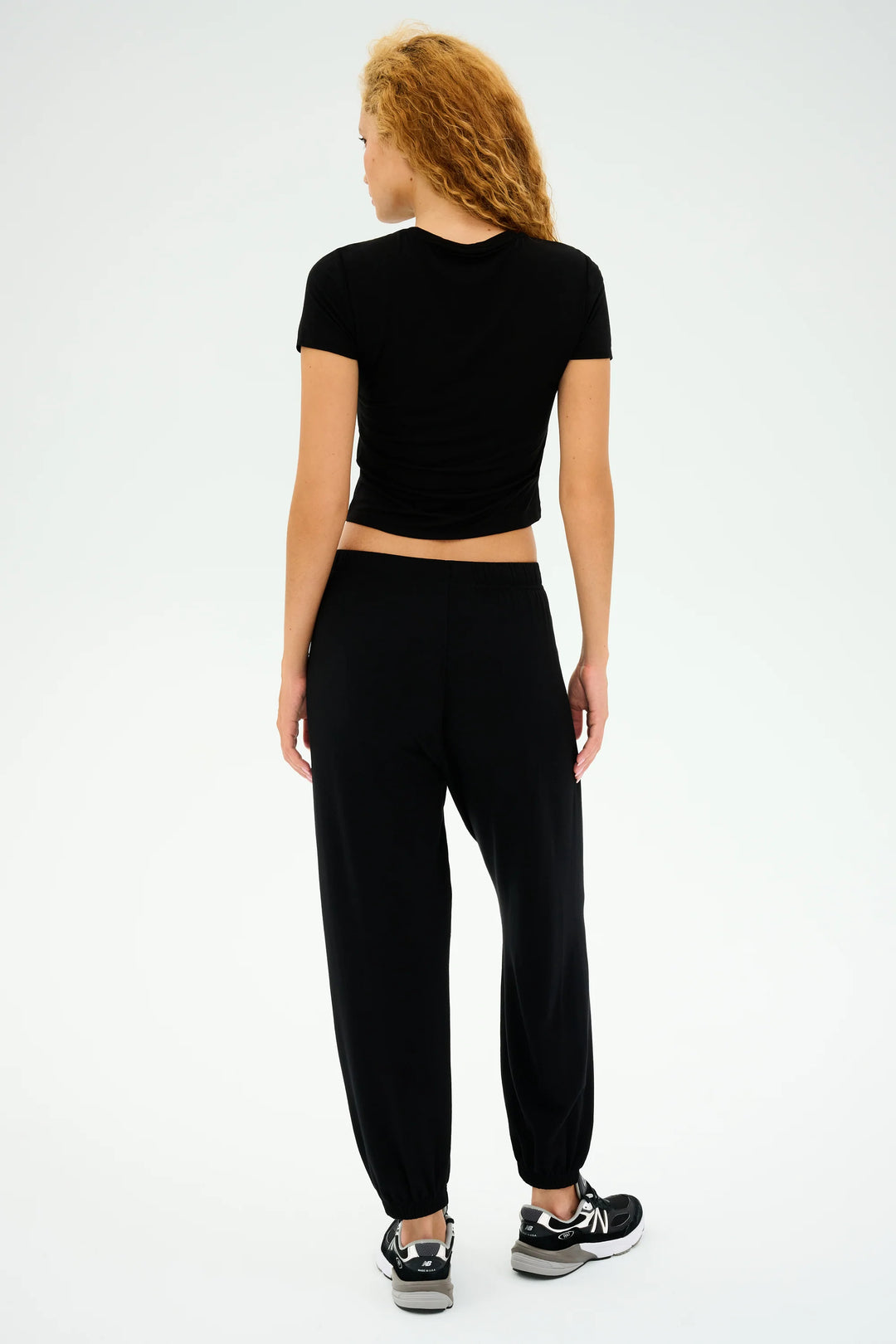 Jennie Jersey Tee - Black