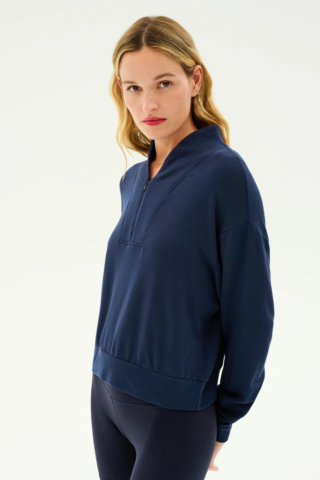 Birdie Half Zip - Indigo