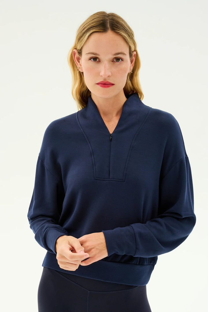 Birdie Half Zip - Indigo