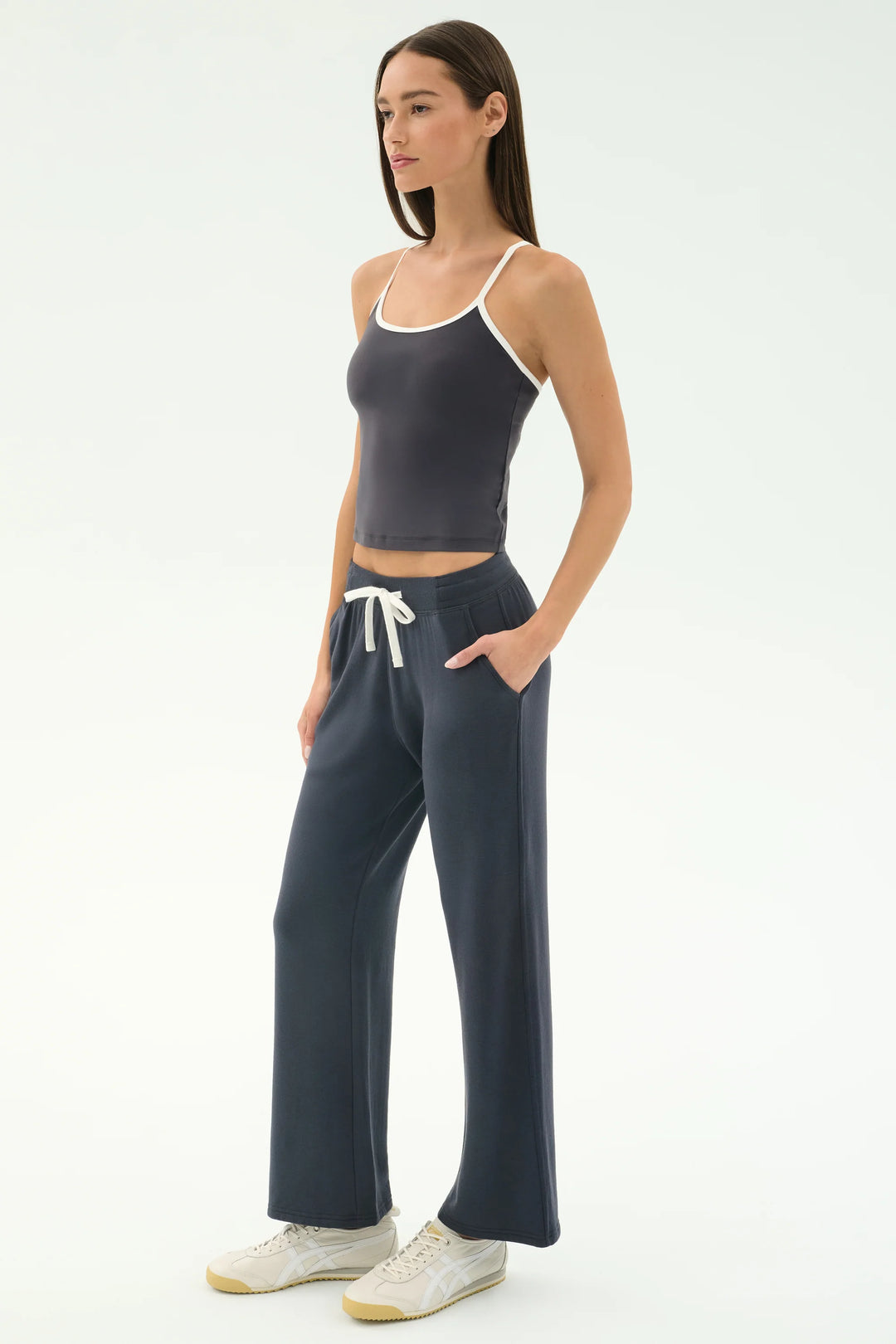 Raven Fleece Full Length Sweatpant - Graphite