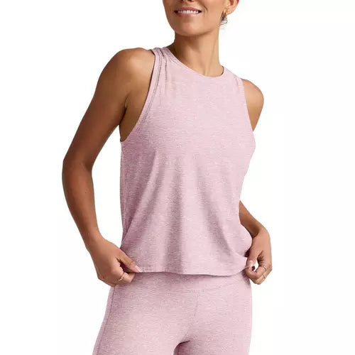 Featherweight Rebalance Tank - Blush Blooms Heather
