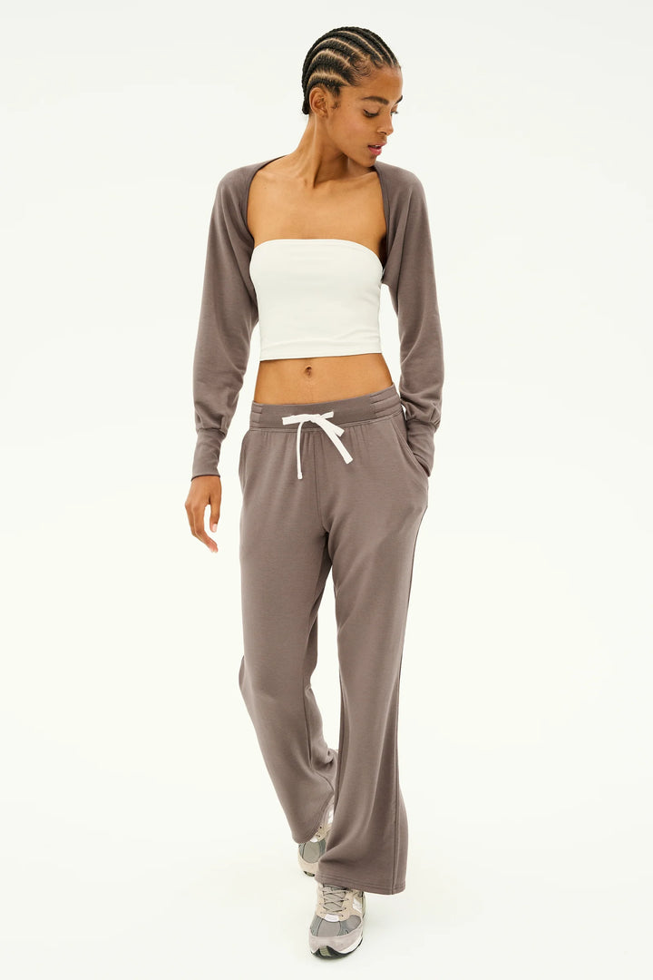 Raven Fleece Full Length Sweatpant - Lentil