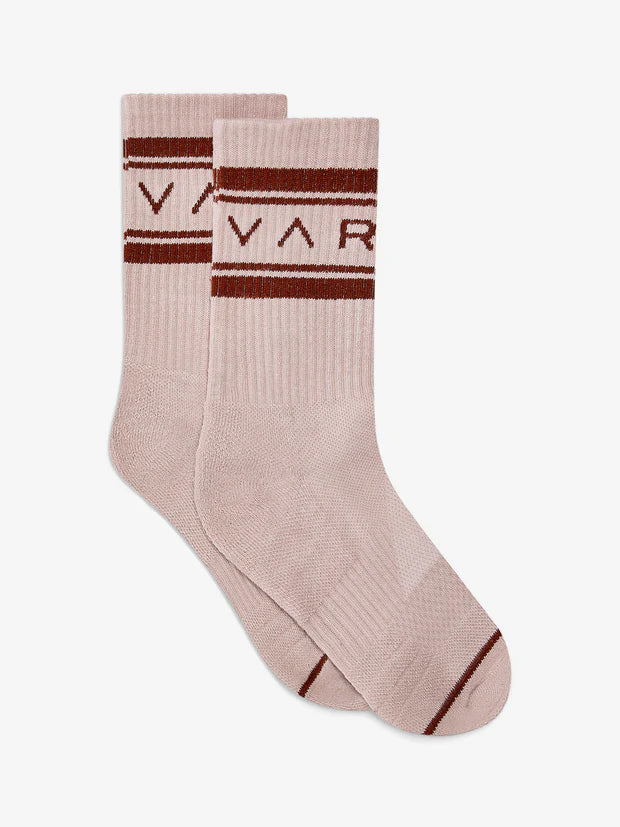 Astley Active Sock - Rose Smoke/Pink Clay
