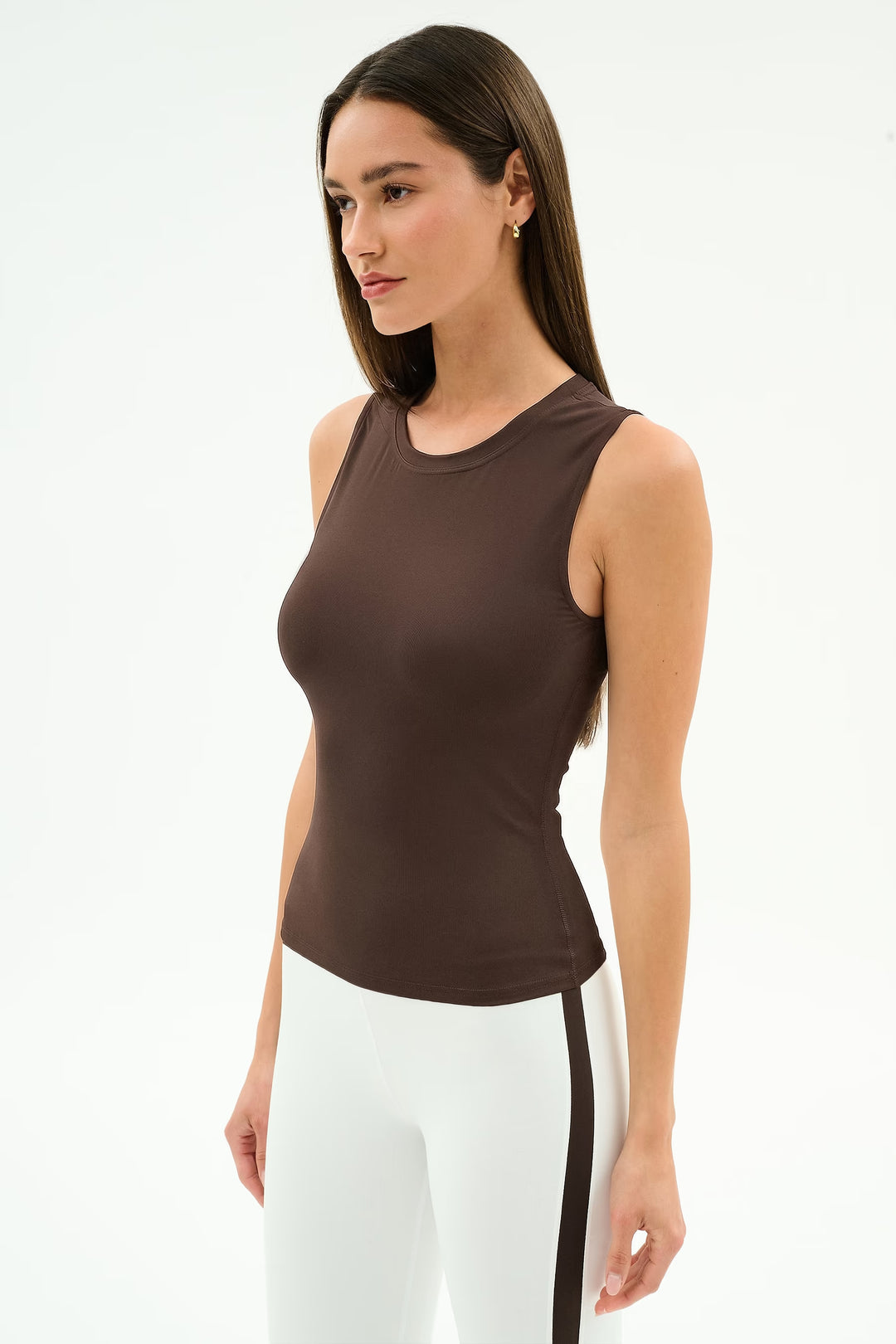 Carter Airweight Lite Tank - Dark Chocolate