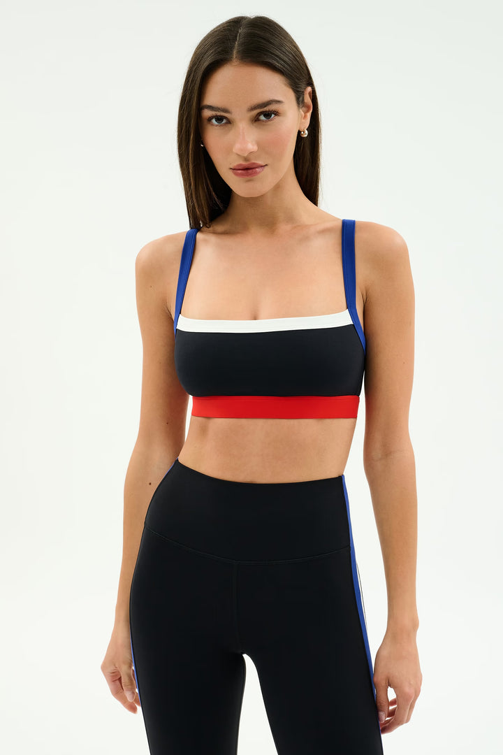 Monah Rigor Bra - Black/Cobalt