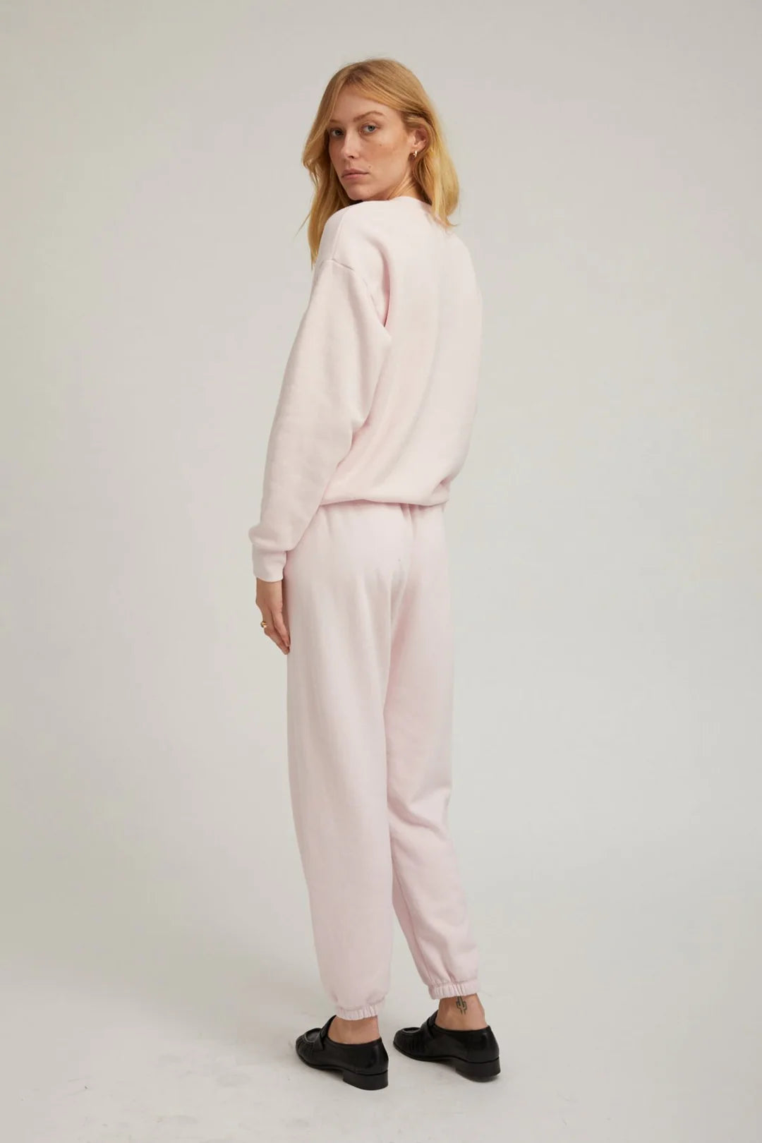 Heart Sweatpants - Ballet Pink