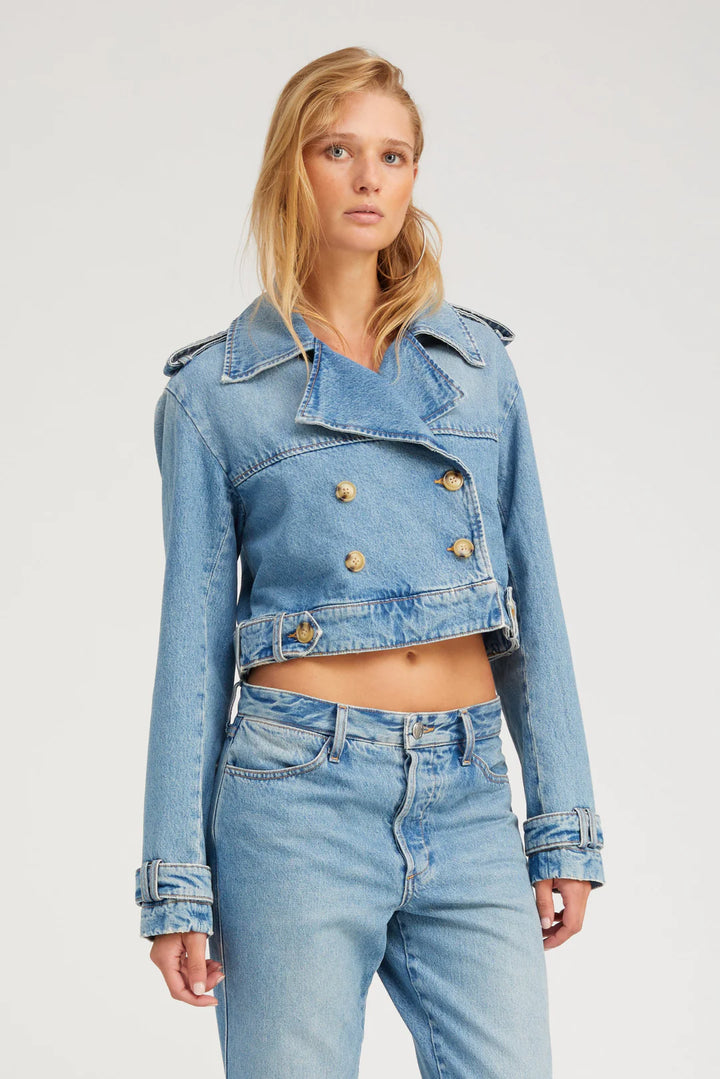Cropped Trench - Paradis Denim