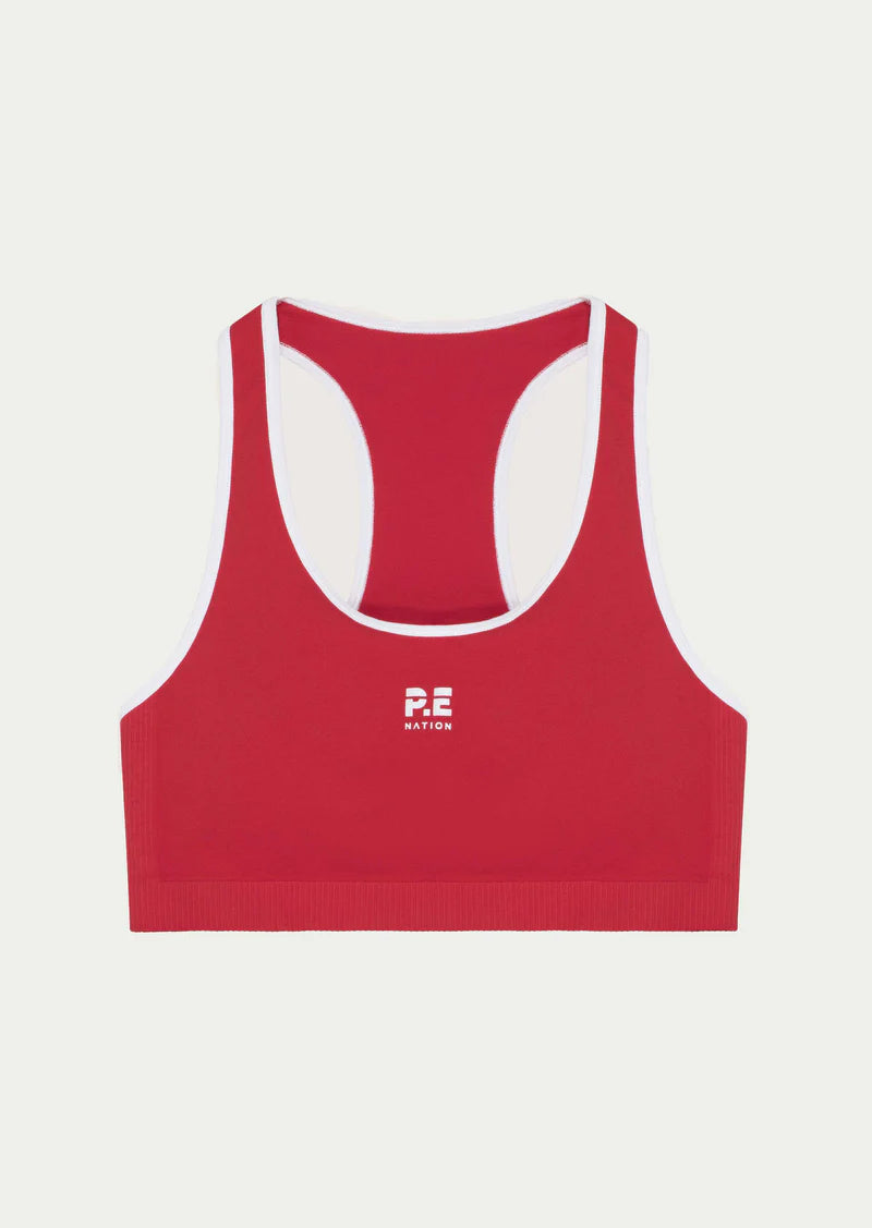 Restore Seamless Sports Bra - Poppy Red