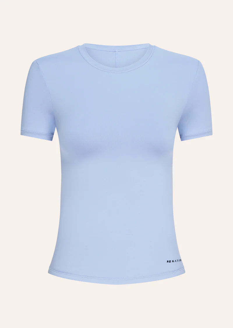 Foundation Short Sleeve Tee - Dusty Blue