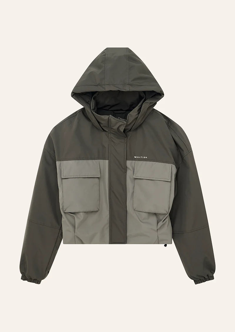 Guild Crop Jacket - Caviar