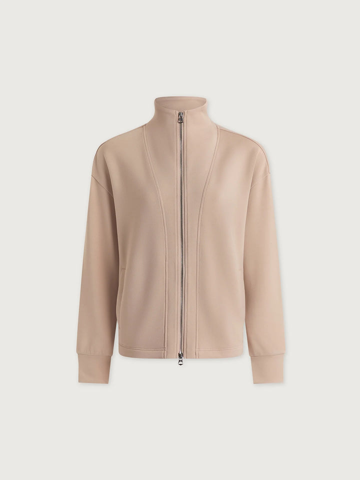 Arlene Zip Through Sweat - Mushroom