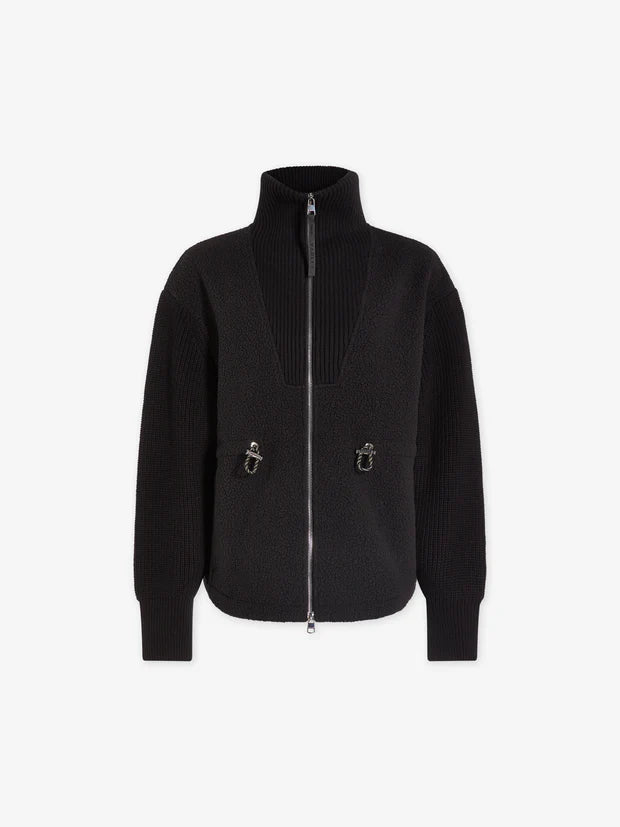 Renea Fleece Jacket - Black