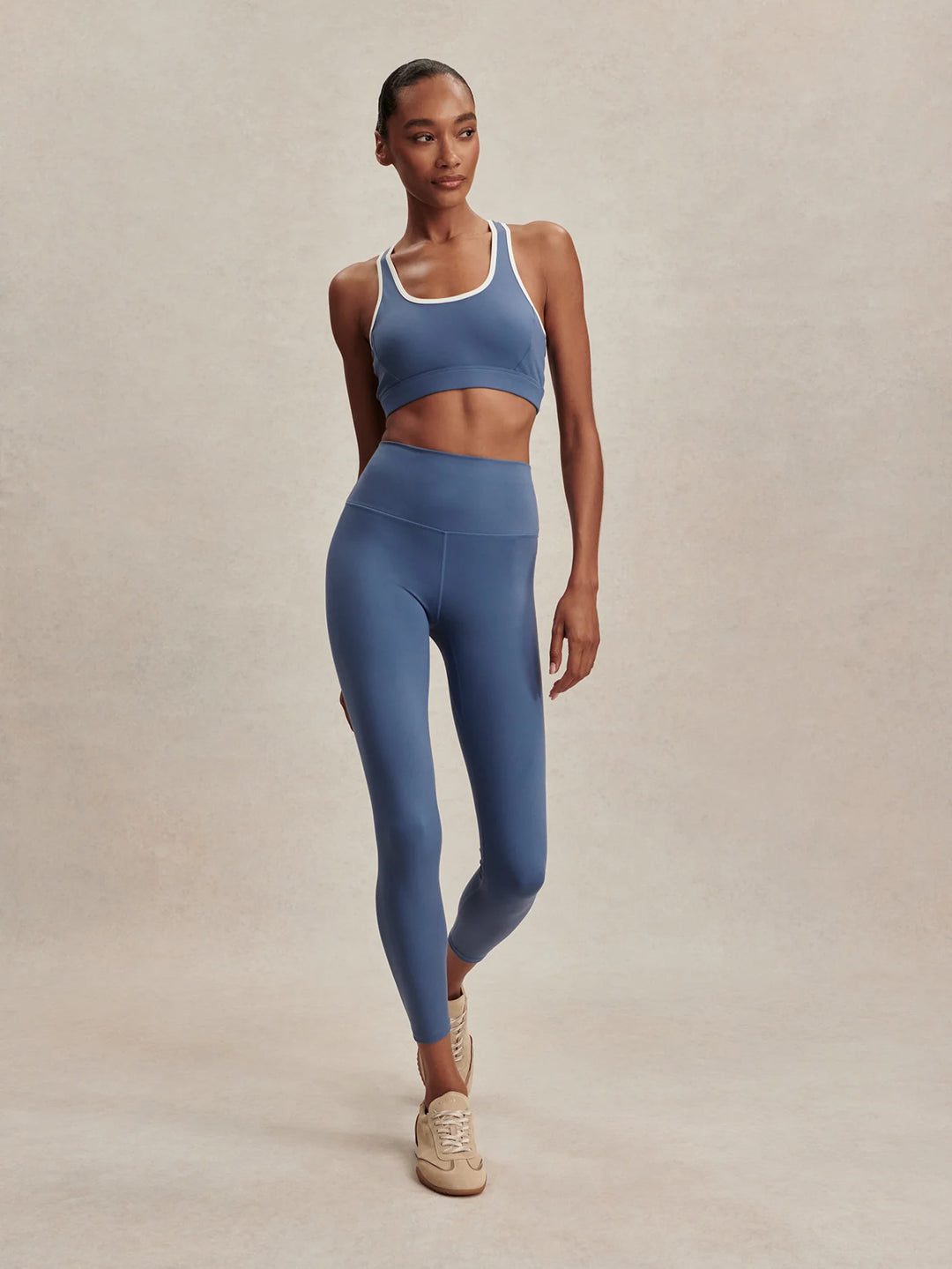 Freesoft High Rise Legging 25" - Bijou Blue