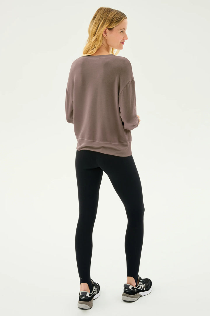 Sonja Fleece Sweatshirt - Lentil