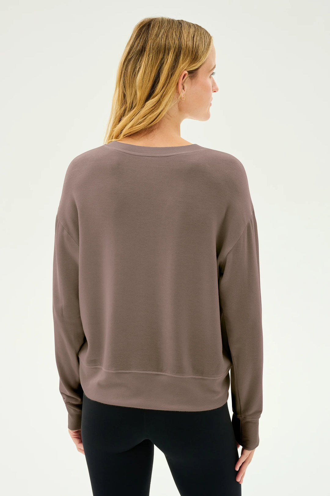 Sonja Fleece Sweatshirt - Lentil