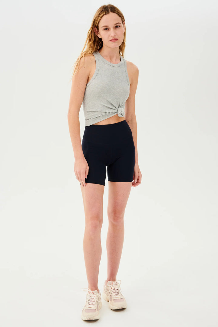 Airweight High Waist 6" Short - Indigo