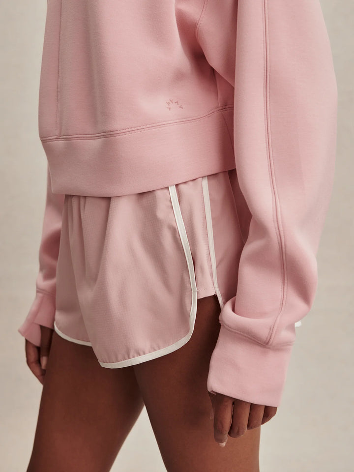 Tasmin Cropped Sweat - Zephyr Mauve