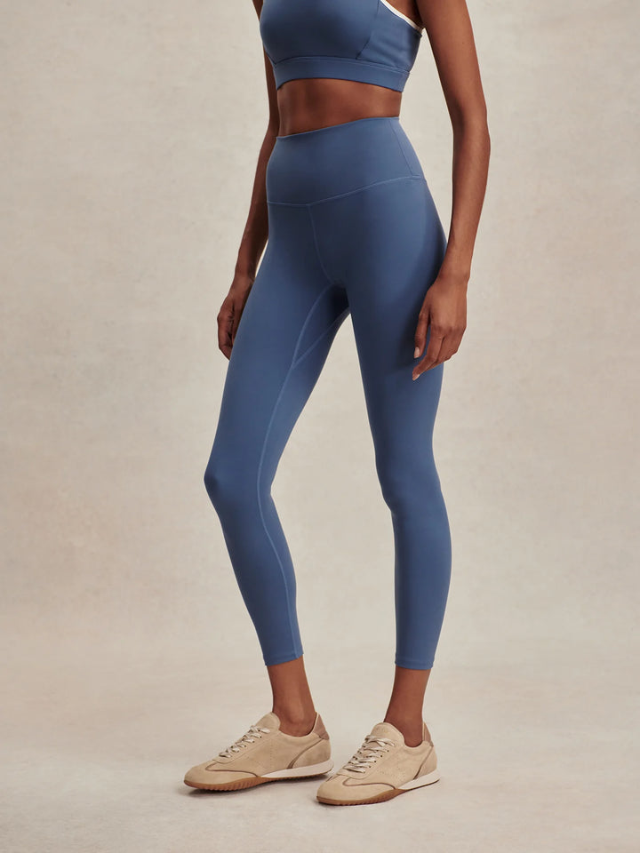 Freesoft High Rise Legging 25" - Bijou Blue
