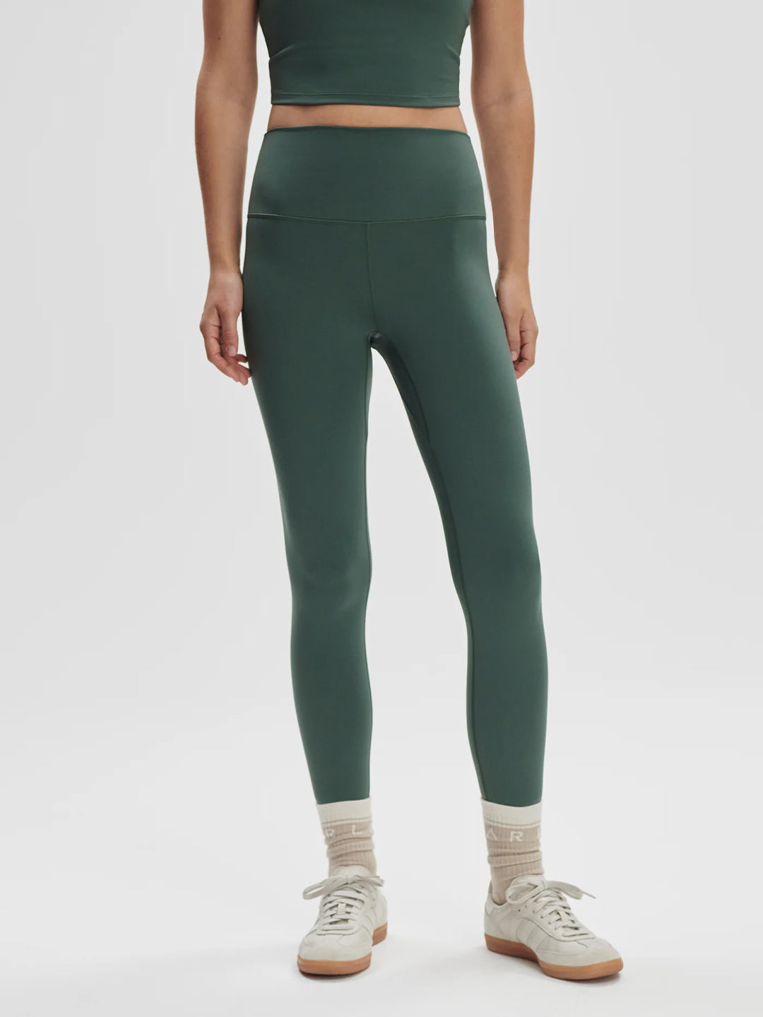 Freesoft High Rise Legging 25" - Cilantro