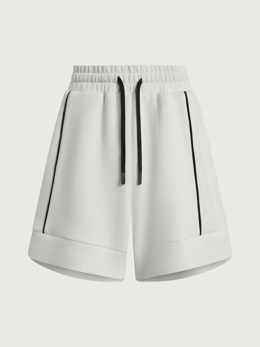 Barnes High Rise Short 4.5" - White/Navy