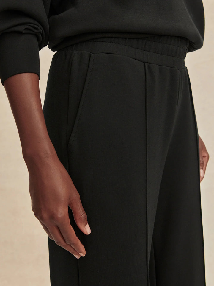 The Wide Leg Pant 30" - Black