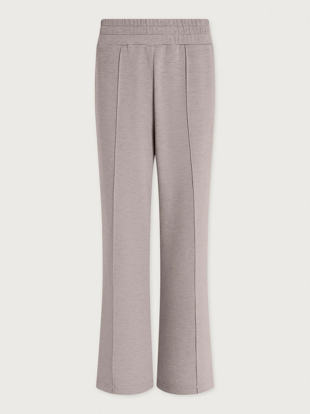 The Wide Leg Pant 28" - Taupe Marl