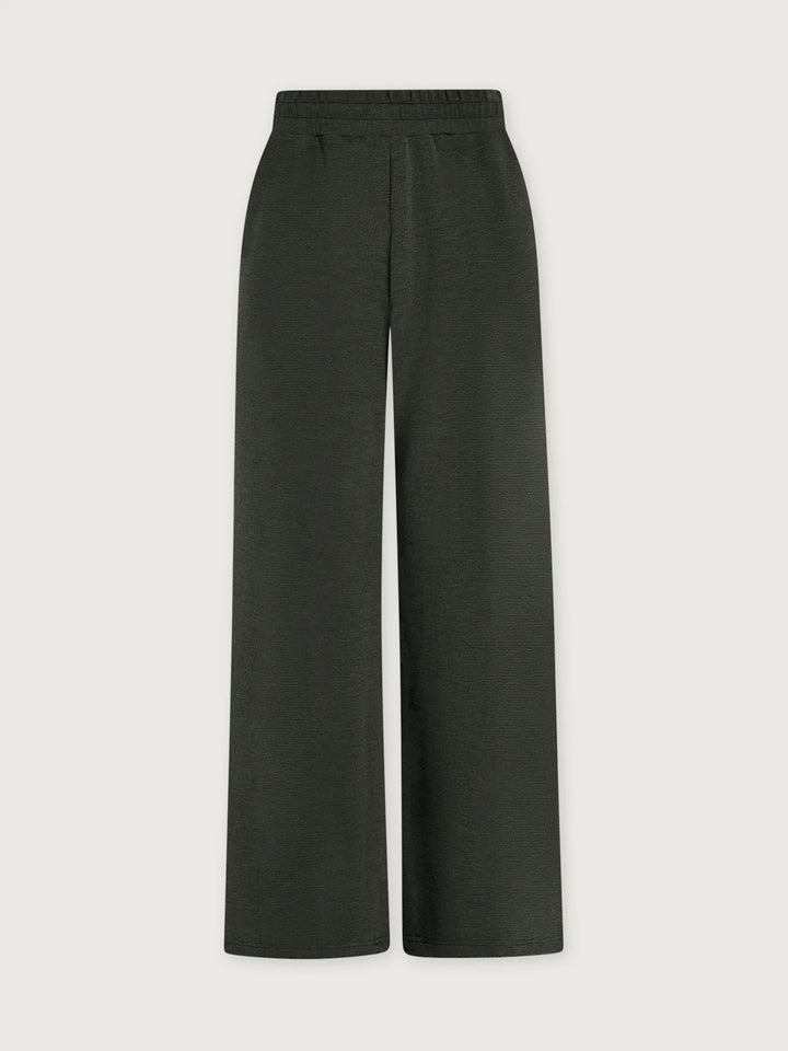 Extra Wide Leg Pant 29.5" - Olive Marl