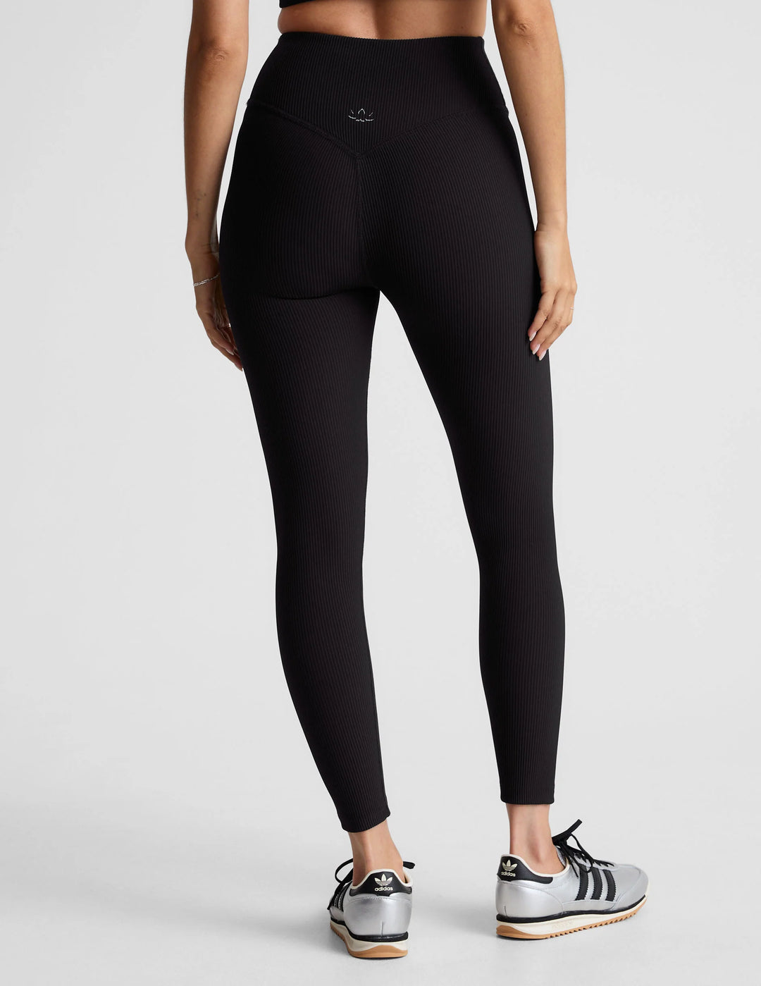 Impulse Ribbed Legging - Black Onyx
