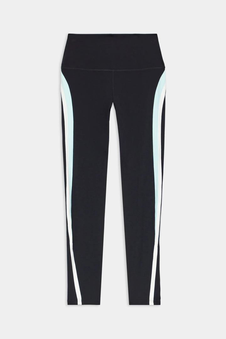 Emerson Airweight High Waist Legging - Black/Ice