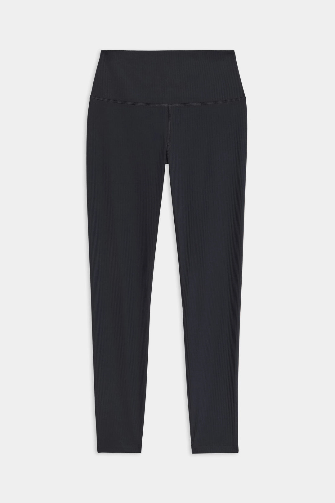 Airweight Rib High Waist 7/8 Legging - Black