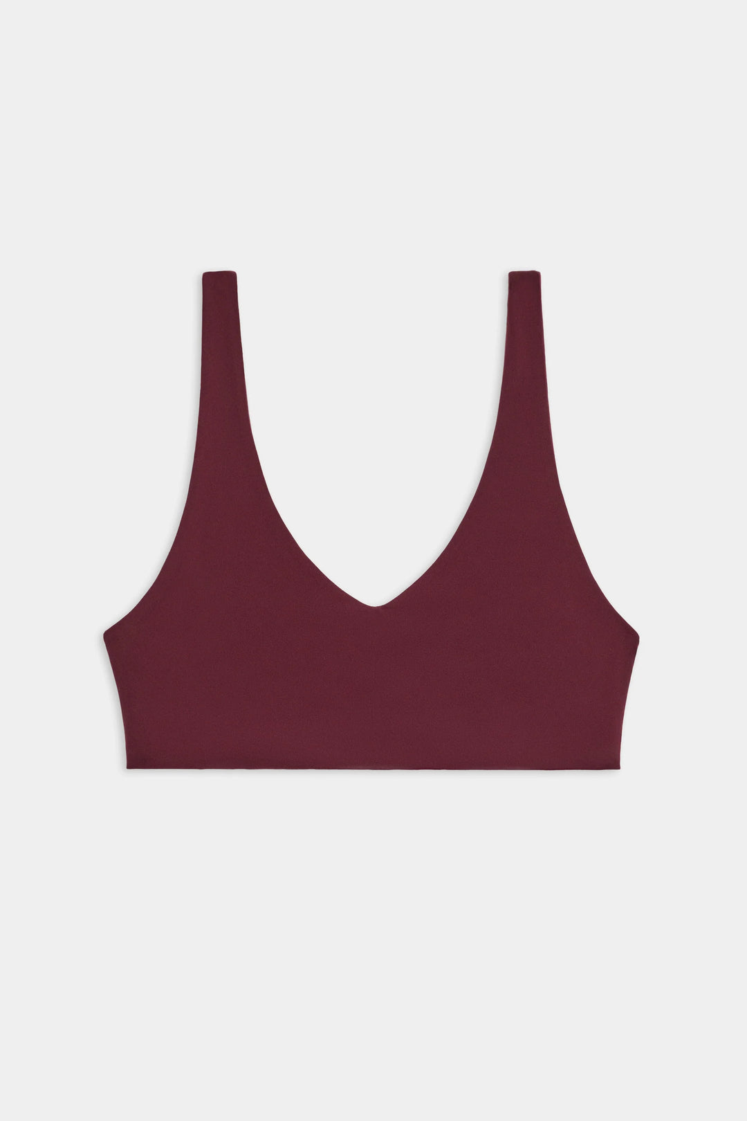 Airweight Scoop Back Bra - Dark Cherry