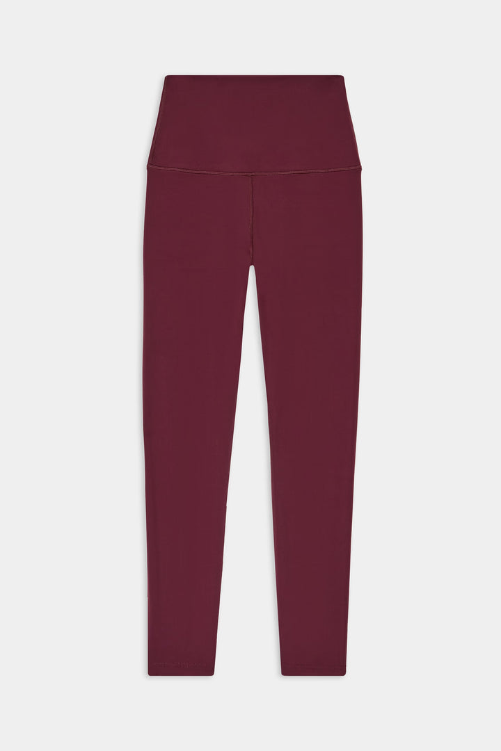 Airweight Super High Waist 7/8 Legging - Dark Cherry