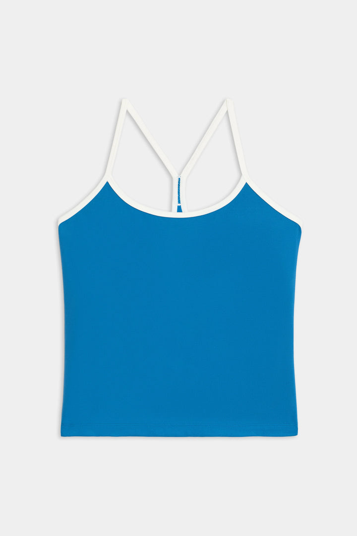 Airweight Tank - Stone Blue/White