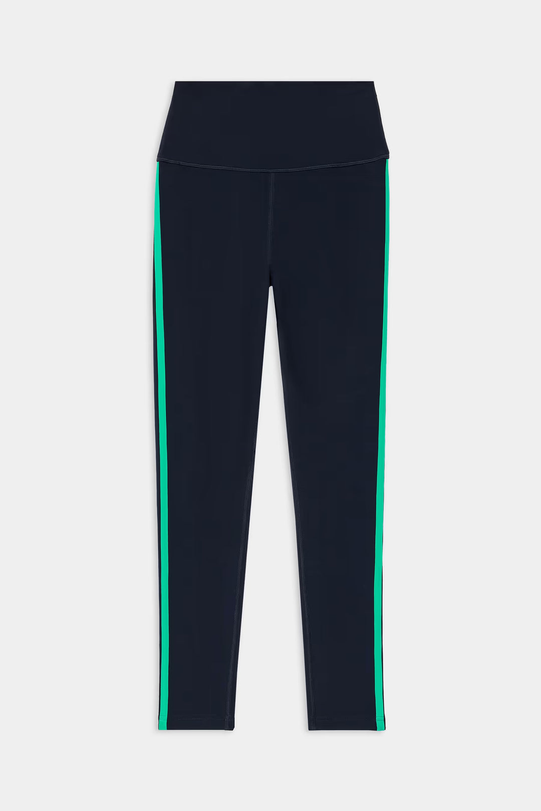Amber Airweight High Waist 7/8 Legging - Indigo/Spearmint