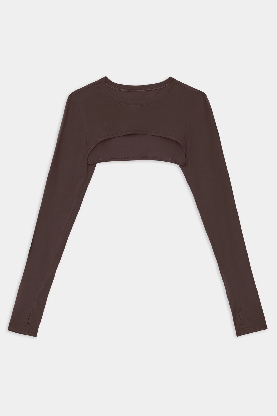 Amelia Airweight Lite Shrug - Dark Chocolate