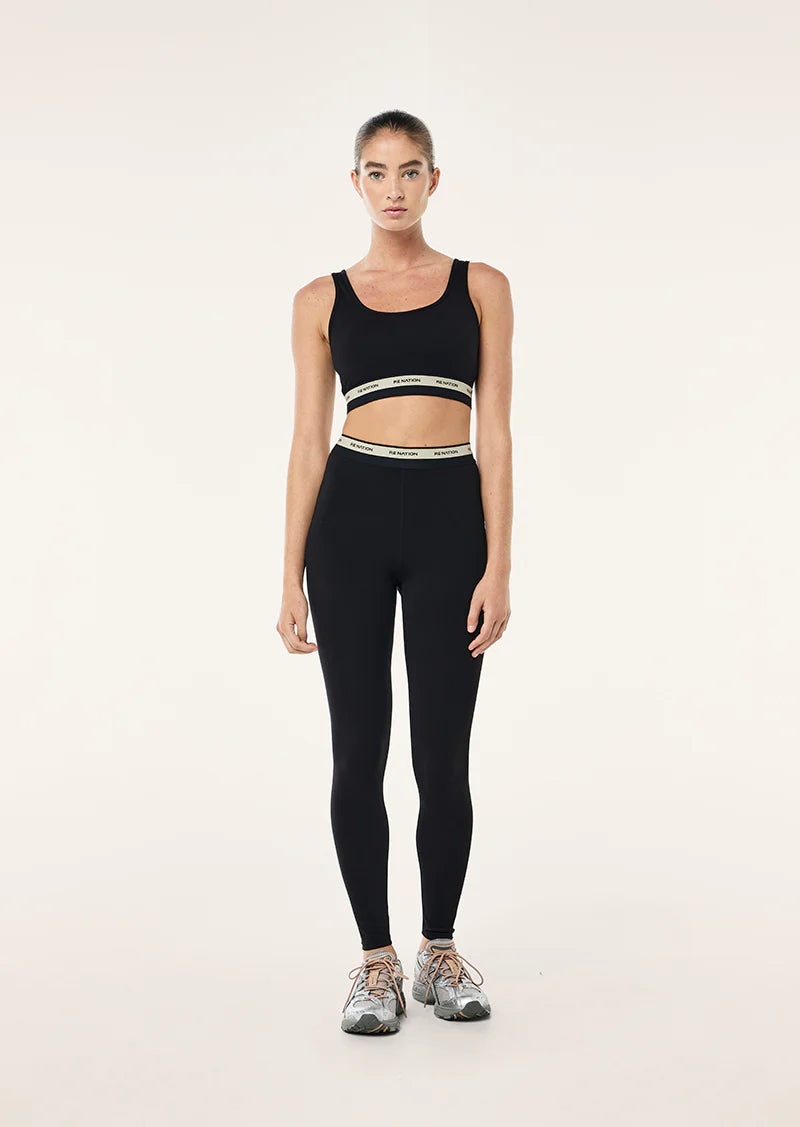 Avant Sports Bra - Black/Biscuit