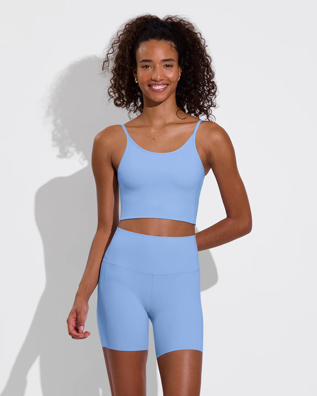 Barre Tank - Blue Skies (Light Blue)